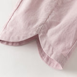 Dave&Bella Summer Toddler Girls/Boys Yellow/Grey/Pink Straight-leg Comfortable Pants