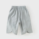 Dave&Bella Summer Toddler Girls/Boys Yellow/Grey/Pink Straight-leg Comfortable Pants