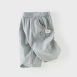 Dave&Bella Summer Toddler Girls/Boys Yellow/Grey/Pink Straight-leg Comfortable Pants