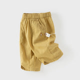 Dave&Bella Summer Toddler Girls/Boys Yellow/Grey/Pink Straight-leg Comfortable Pants