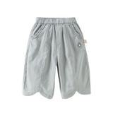 Dave&Bella Summer Toddler Girls/Boys Yellow/Grey/Pink Straight-leg Comfortable Pants