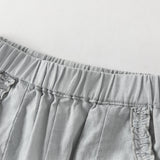 Dave&Bella Summer Toddler Girls/Boys Yellow/Grey/Pink Straight-leg Comfortable Pants
