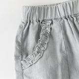 Dave&Bella Summer Toddler Girls/Boys Yellow/Grey/Pink Straight-leg Comfortable Pants