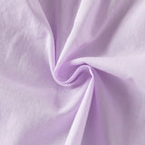 Dave&Bella Summer Toddler Girls Roland Purple Flutter Sleeve Soft Mesh Princess Dress