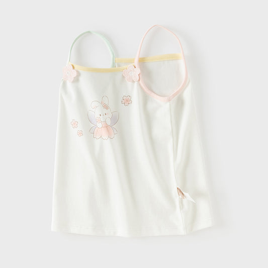 Dave&Bella Summer Toddler Girls Lightweight Stretchable Sleeveless Versatile Tank Tops