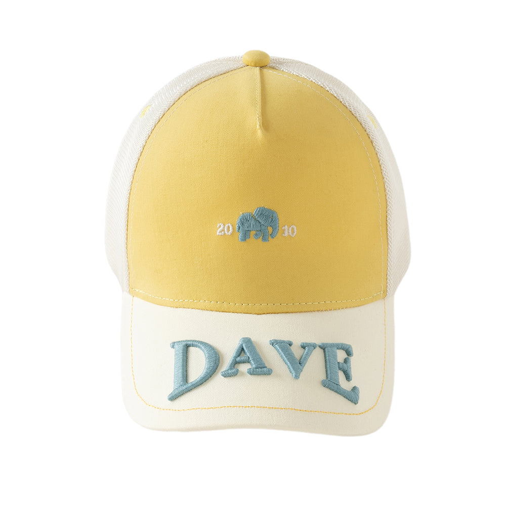 Dave&Bella Toddler Boys Sunset Yellow Adjustable-fit Fashion Baseball Caps