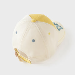 Dave&Bella Toddler Boys Sunset Yellow Adjustable-fit Fashion Baseball Caps