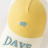 Dave&Bella Toddler Boys Sunset Yellow Adjustable-fit Fashion Baseball Caps