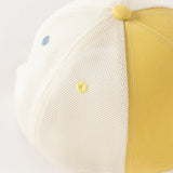 Dave&Bella Toddler Boys Sunset Yellow Adjustable-fit Fashion Baseball Caps