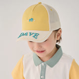 Dave&Bella Toddler Boys Sunset Yellow Adjustable-fit Fashion Baseball Caps