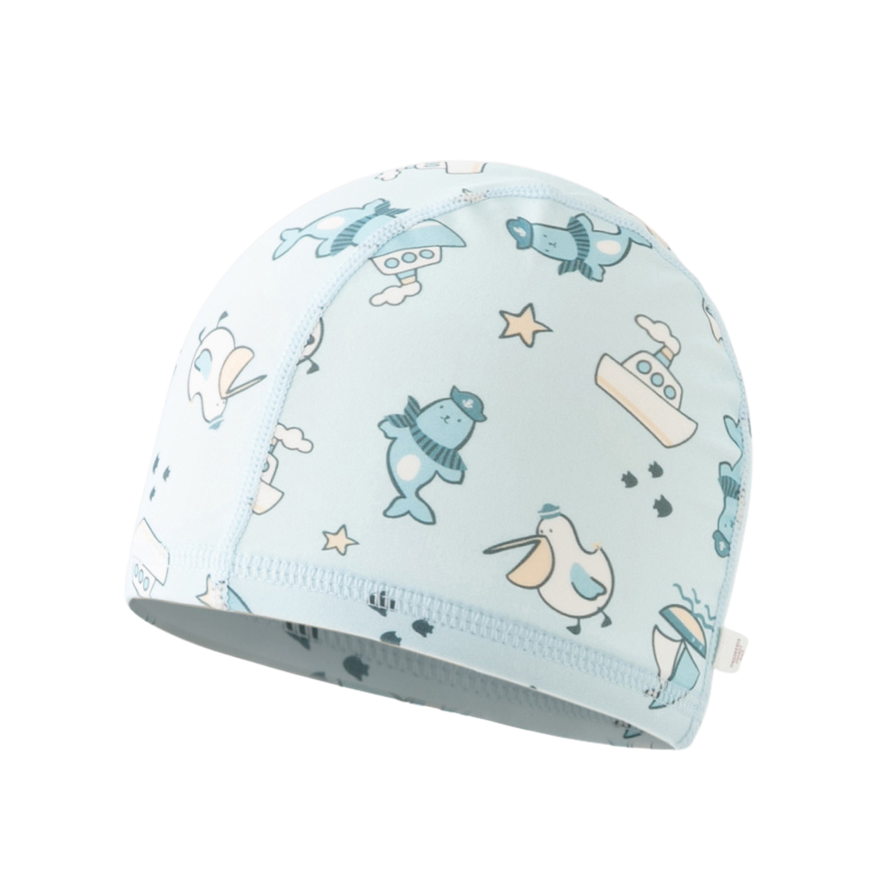 Dave&Bella Summer Toddler Girls/Boys Cute Playful Print Breathable Swim Caps