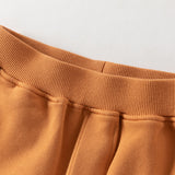 Dave&Bella Summer Toddler Boys Casual Apricot Animal Print Stretchable Top Shorts Sets