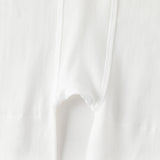 Dave&Bella Kids Girls Summer White Bow Slim Stretchable Footed Tights