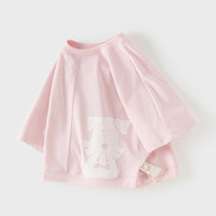 Dave&Bella Summer Toddler Boys/Girls Multi-color Moisture-wicking Quick-drying T-shirts