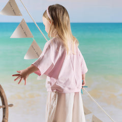 Dave&Bella Summer Toddler Boys/Girls Multi-color Moisture-wicking Quick-drying T-shirts