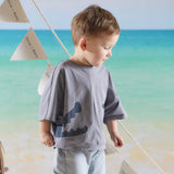 Dave&Bella Summer Toddler Boys/Girls Multi-color Moisture-wicking Quick-drying T-shirts