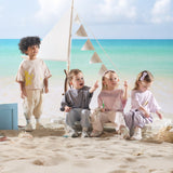 Dave&Bella Summer Toddler Boys/Girls Multi-color Moisture-wicking Quick-drying T-shirts