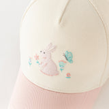 Dave&Bella Toddler Girls/Boys Pink/Green Outdoor Comfortable Baseball Caps