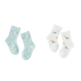 Dave&Bella Children Boys/Girls Summer Soft Lightweight Casual Short Socks[Pack of 2]