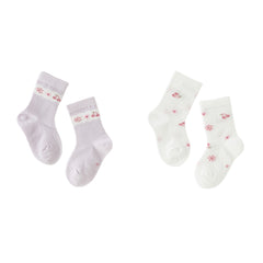 Dave&Bella Children Boys/Girls Summer Soft Lightweight Casual Short Socks[Pack of 2]