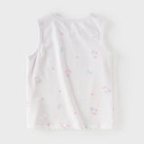 Dave&Bella Summer Toddler Girls/Boys Multi-color Playful Print Lightweight Tank Tops