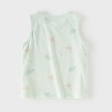Dave&Bella Summer Toddler Girls/Boys Multi-color Playful Print Lightweight Tank Tops