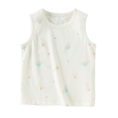 Dave&Bella Summer Toddler Girls/Boys Multi-color Playful Print Lightweight Tank Tops