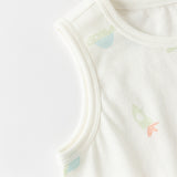 Dave&Bella Summer Toddler Girls/Boys Multi-color Playful Print Lightweight Tank Tops