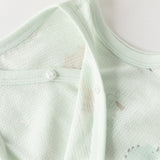 Dave&Bella Baby Girls/Boys Summer Multi-color Stretchable Playful Print Indoor Rompers