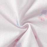Dave&Bella Baby Girls/Boys Summer Multi-color Stretchable Playful Print Indoor Rompers