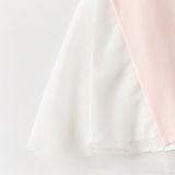 Dave&Bella Toddler Girls Summer Cute Pink College-style Mesh Party Dress