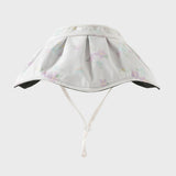 Dave&Bella Toddler Girls Summer Pink/Purple Adjustable-fit UV-protection Sunscreen Hats