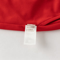 Dave&Bella Summer Toddler Boys Summer Red/Light Blue Lightweight Soccer Outfit Sets