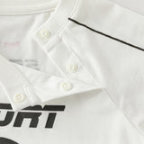Dave&Bella Toddler Boys Summer White/Blue Outdoor Comfortable Sport Outfit Sets