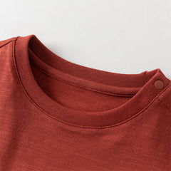 Dave&Bella Kids Boys Summer Red/Navy Short Sleeve Holiday Comfortable T-shirts