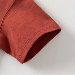 Dave&Bella Kids Boys Summer Red/Navy Short Sleeve Holiday Comfortable T-shirts