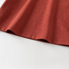 Dave&Bella Kids Boys Summer Red/Navy Short Sleeve Holiday Comfortable T-shirts