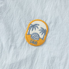 Dave&Bella Summer Toddler Boys Blue Dinosaur-style Lightweight Sunscreen Jackets