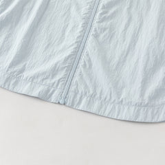 Dave&Bella Summer Toddler Boys Blue Dinosaur-style Lightweight Sunscreen Jackets