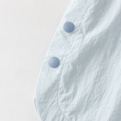 Dave&Bella Summer Toddler Boys Blue Dinosaur-style Lightweight Sunscreen Jackets