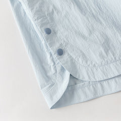 Dave&Bella Summer Toddler Boys Blue Dinosaur-style Lightweight Sunscreen Jackets