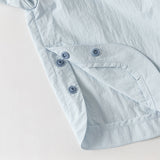 Dave&Bella Summer Toddler Boys Blue Dinosaur-style Lightweight Sunscreen Jackets