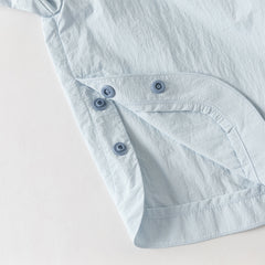 Dave&Bella Summer Toddler Boys Blue Dinosaur-style Lightweight Sunscreen Jackets