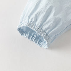 Dave&Bella Summer Toddler Boys Blue Dinosaur-style Lightweight Sunscreen Jackets