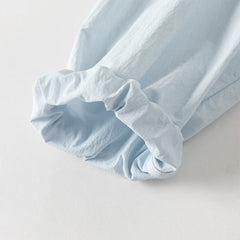 Dave&Bella Summer Toddler Boys Blue Dinosaur-style Lightweight Sunscreen Jackets