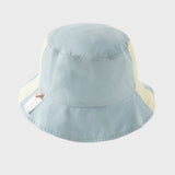 Dave&Bella Toddler Boys Cute Blue Breathable Cotton Comfortable Fisherman Hats