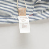 Dave&Bella Summer Toddler Boys Blue White Striped Casual Comfortable Stretchable Pants