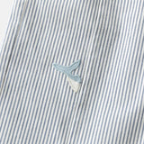 Dave&Bella Summer Toddler Boys Blue White Striped Casual Comfortable Stretchable Pants