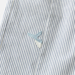 Dave&Bella Summer Toddler Boys Blue White Striped Casual Comfortable Stretchable Pants