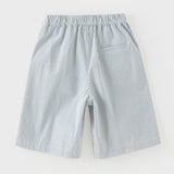 Dave&Bella Summer Toddler Boys Blue White Striped Casual Comfortable Stretchable Pants
